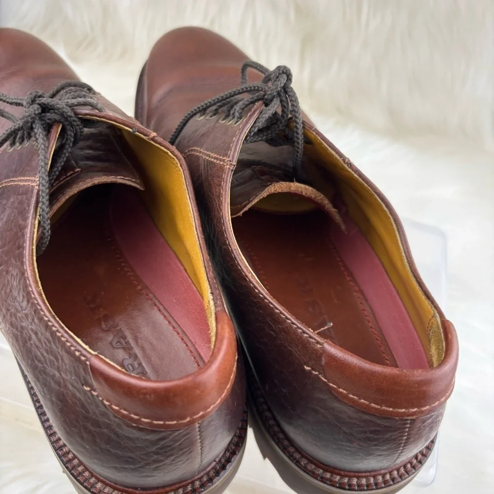 TRASK BISON LEATHERS CASUAL MAN SHOES Size 9.5